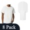 Gildan White Ultra Cotton Short Sleeve T-Shirt Bundle for Cricut, Heat Transfer & Custom Printing